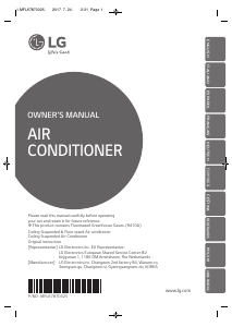 Manual LG CV09 Air Conditioner