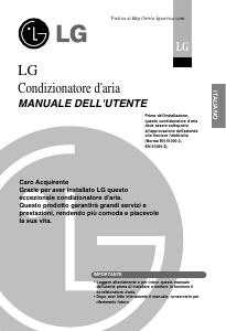 Manuale LG ASNH126E2A0 Condizionatore d’aria