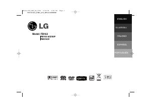 Manual LG FB163 Stereo-set