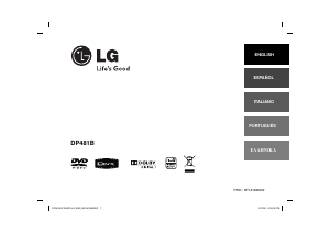 Handleiding LG DP481B DVD speler