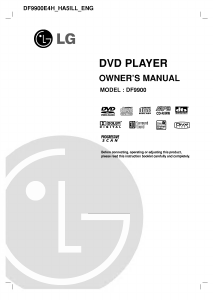 Manual LG DF9900 DVD Player