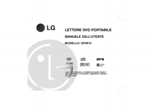 Manuale LG DP4912P Lettore DVD