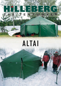 Handleiding Hilleberg Altai Tent