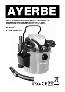 Manual Ayerbe AY 1500 Vacuum Cleaner