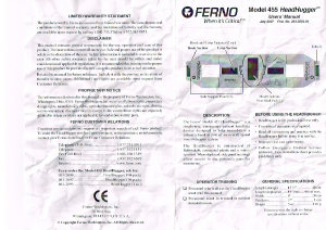 Handleiding Ferno 455 HeadHugger Nekbrace