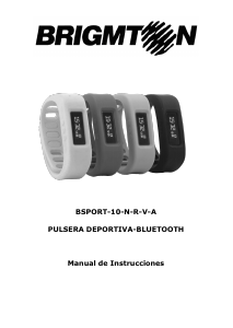 Manual de uso Brigmton BSPORT-10-R Rastreador de actividad