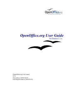 Manual OpenOffice 1.1