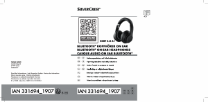 Návod SilverCrest SKBT 5.0 A1 Slúchadlá
