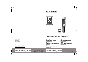 Manual SilverCrest SHBS 500 D4 Beard Trimmer