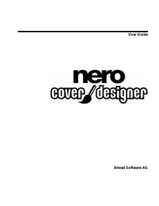 Manual Nero CoverDesigner