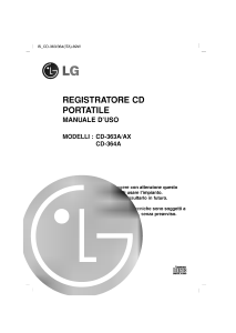 Manuale LG CD-363A Stereo set