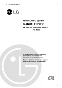 Manuale LG FFH-286AD Stereo set