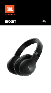 説明書 JBL E500BT ヘッドフォン