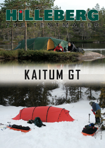 Manual Hilleberg Kaitum GT Tent