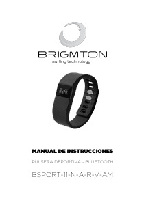 Manual de uso Brigmton BSPORT-11-A Rastreador de actividad