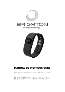 Manual Brigmton BSPORT-11-AM Activity Tracker