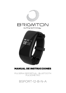 Manual de uso Brigmton BSPORT-12-A Rastreador de actividad