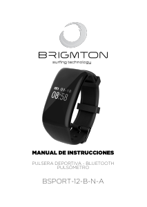 Manual Brigmton BSPORT-12-B Activity Tracker
