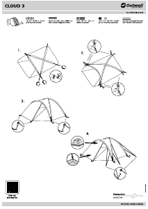 Handleiding Outwell Cloud 3 Tent