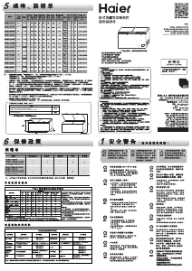 Hướng dẫn sử dụng Haier BC/BD-429HEM Tủ đông