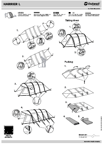 Handleiding Outwell Harrier L Tent