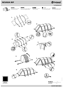 Bedienungsanleitung Outwell Nevada MP Zelt