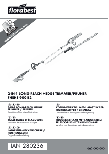 Manual Florabest FHEHS 900 B2 Hedgecutter