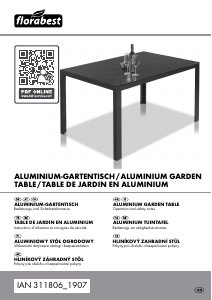 Handleiding Florabest IAN 311806 Tuintafel