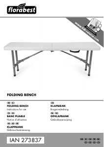 Manual Florabest IAN 273837 Garden Table