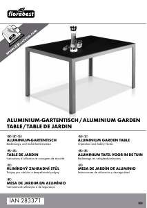 Manual Florabest IAN 283371 Garden Table