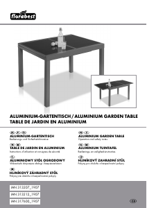 Manual Florabest IAN 317600 Garden Table