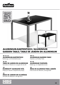 Manual Florabest IAN 311656 Garden Table