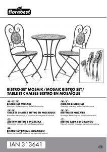 Manuál Florabest IAN 313641 Zahradní stolek