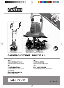 Manual Florabest IAN 79160 Cultivator