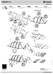 Bedienungsanleitung Outwell Tomcat LP Zelt