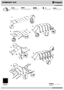 Mode d’emploi Outwell Vermont XLP Tente