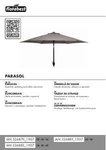 Manual Florabest IAN 326889 Garden Parasol