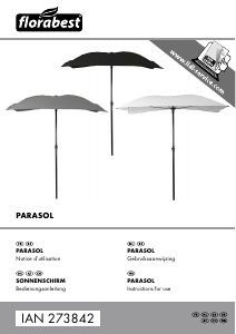 Handleiding Florabest IAN 273842 Parasol