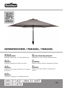 Handleiding Florabest IAN 311697 Parasol