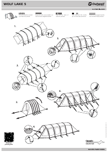 Mode d’emploi Outwell Wolf Lake 5 Tente