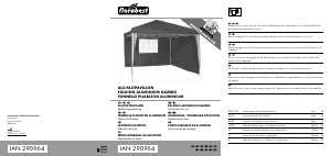 Manual de uso Florabest IAN 290964 Cenador