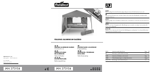 Manual Florabest IAN 273104 Gazebo