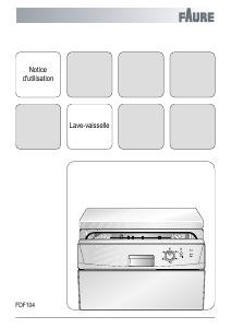 Mode d’emploi Faure FDF104 Lave-vaisselle