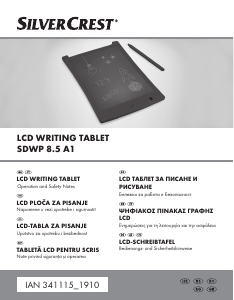 Manual SilverCrest SDWP 8.5 A1 Tabletă grafica