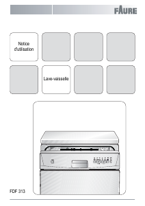 Mode d’emploi Faure FDF313 Lave-vaisselle