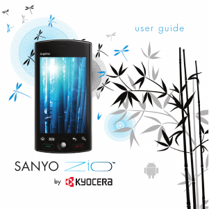Manual Sanyo Zio Mobile Phone