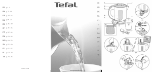 Kullanım kılavuzu Tefal KO102140 Çaydanlık