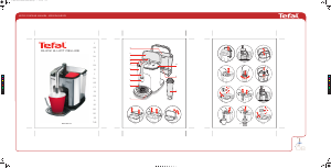 Návod Tefal BR308845C Quick & Hot Deluxe Zásobník na vodu