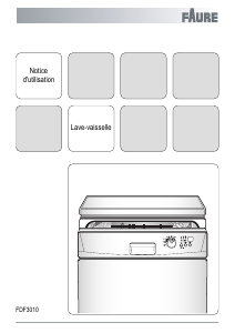 Mode d’emploi Faure FDF3010 Lave-vaisselle