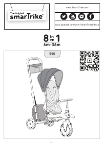 Bedienungsanleitung SmarTrike STR7 Dreirad